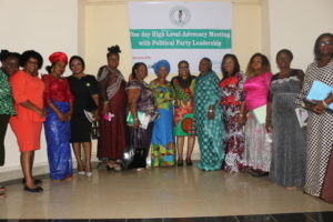 Group Picture of the APGA Women and WEP Team in Awka.