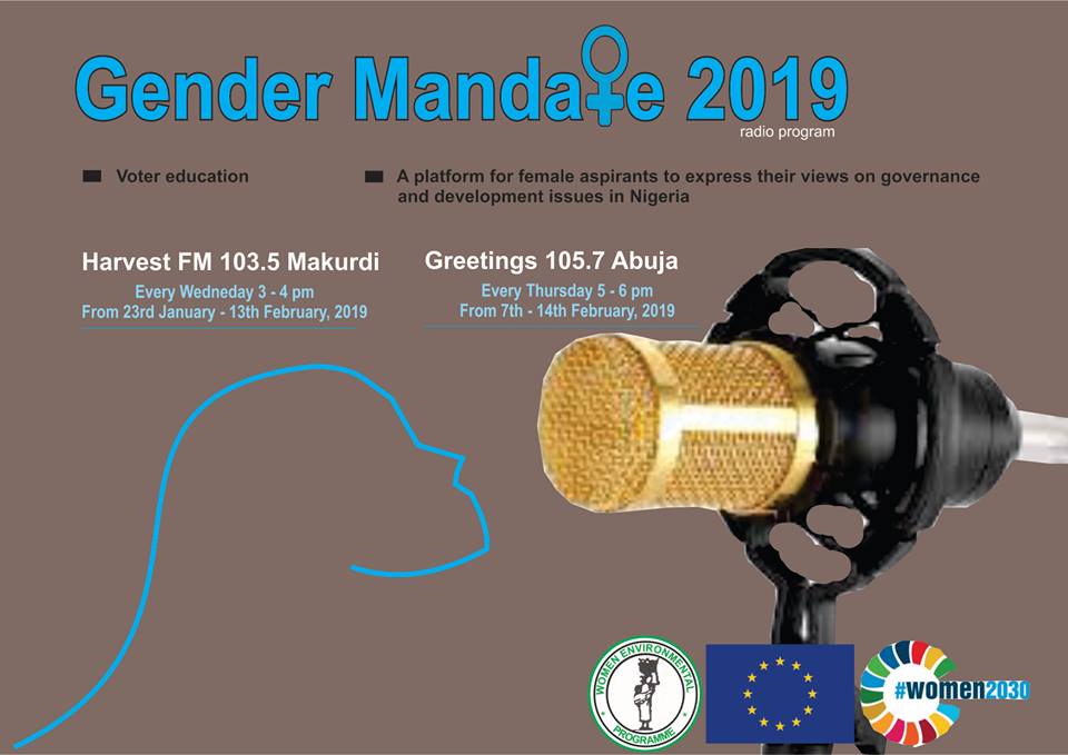 WEP Hosts Gender Mandate 2019 Radio Show