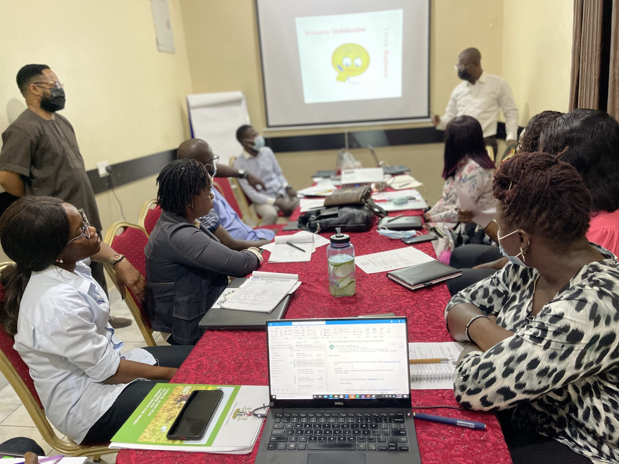 TWO-DAY INTENSIVE CAPACITY BUILDING TRAINING FOR WEP STAFF