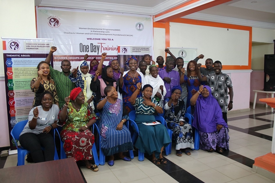 WEP partner with CCWGDF in training of local women’s groups and communities on forest conservation in Kogi State.