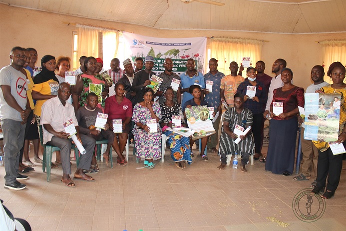 WEP partners with CSDEVNET to train local farmers on organic fertilizers and pesticides