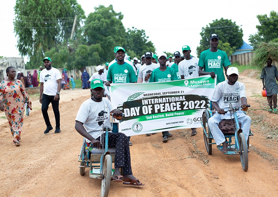 WEP carries out peace rallies in 4 LGs in Katsina State to commemorate 2022 Peace Day
