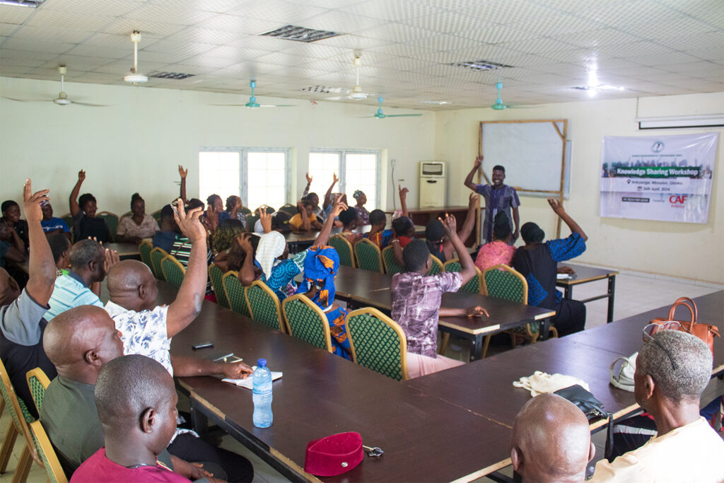 Knowledge sharing workshop for women smallolder farmers in Gboko – F5 Tech for Good