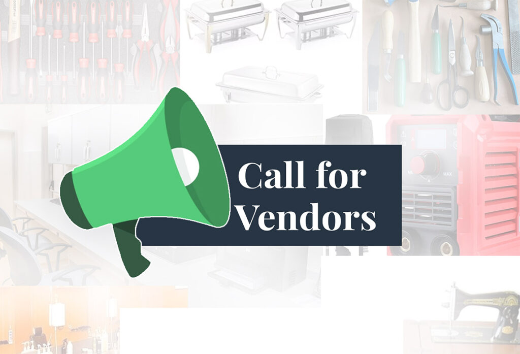 Call for vendors: supply of skill acquisition equipment