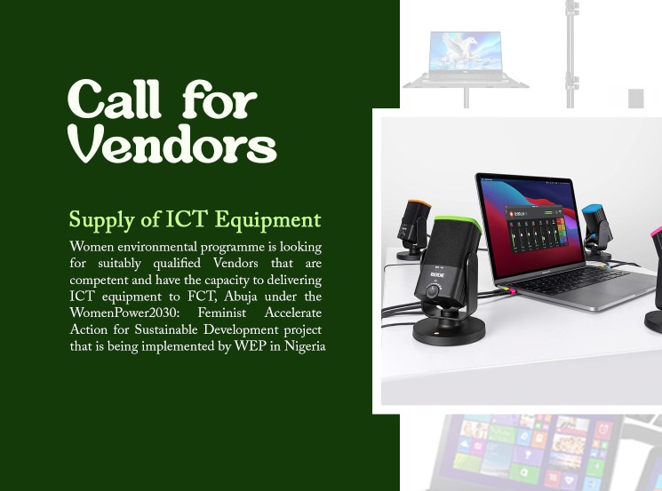 Call for vendors: Supply of ICT equipment