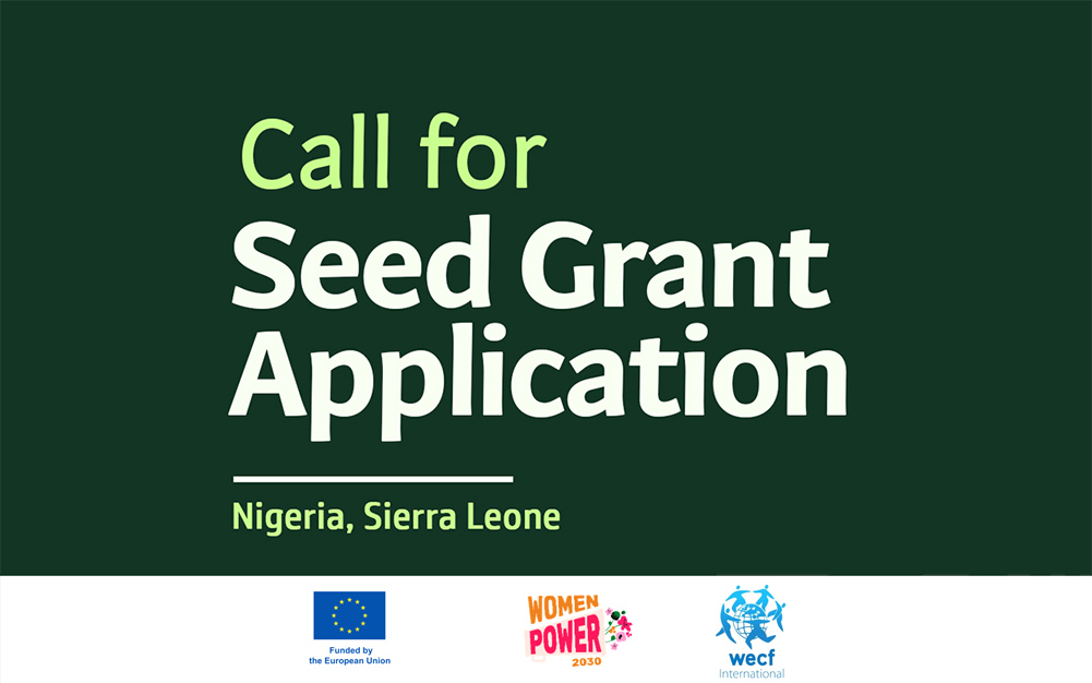 Call for Seed grant applications 2025 – Nigeria and Seirra Leone