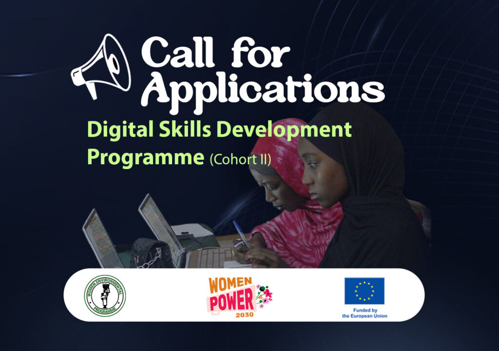 CALL FOR APPLICATIONS: Digital Skills Development Programme for Young Girls, Women, and Persons with Disabilities (Cohort II)