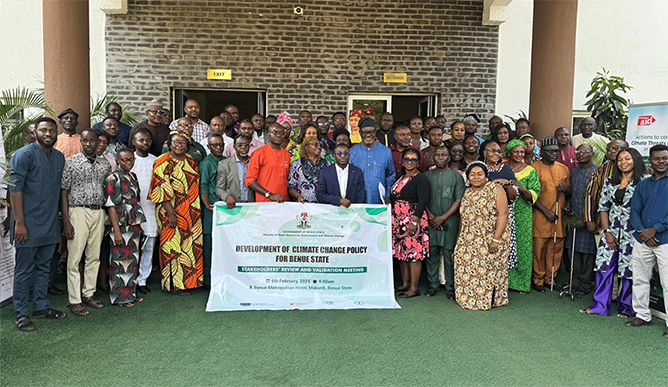 Benue Stakeholders Review Draft Climate Change Policy Benue Stakeholders Review Draft Climate Change Policy